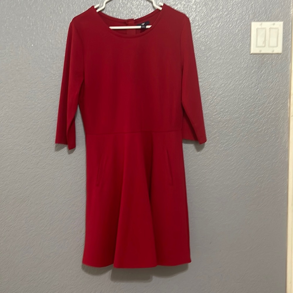 Gap red dress